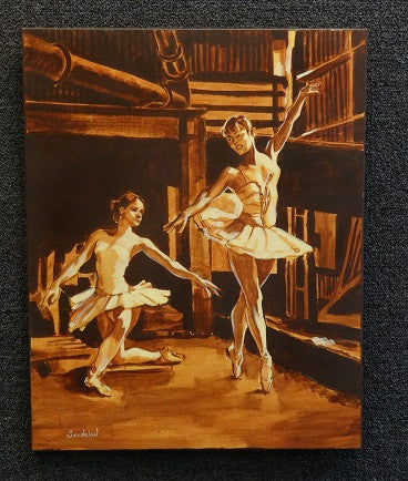 Ballerina Warm Up by Anthony Borderlon